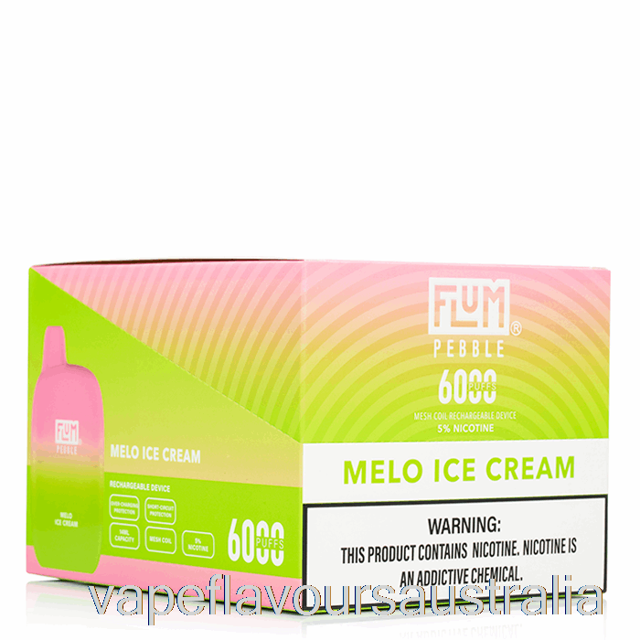 Vape Australia [10-Pack] Flum Pebble 6000 Disposable